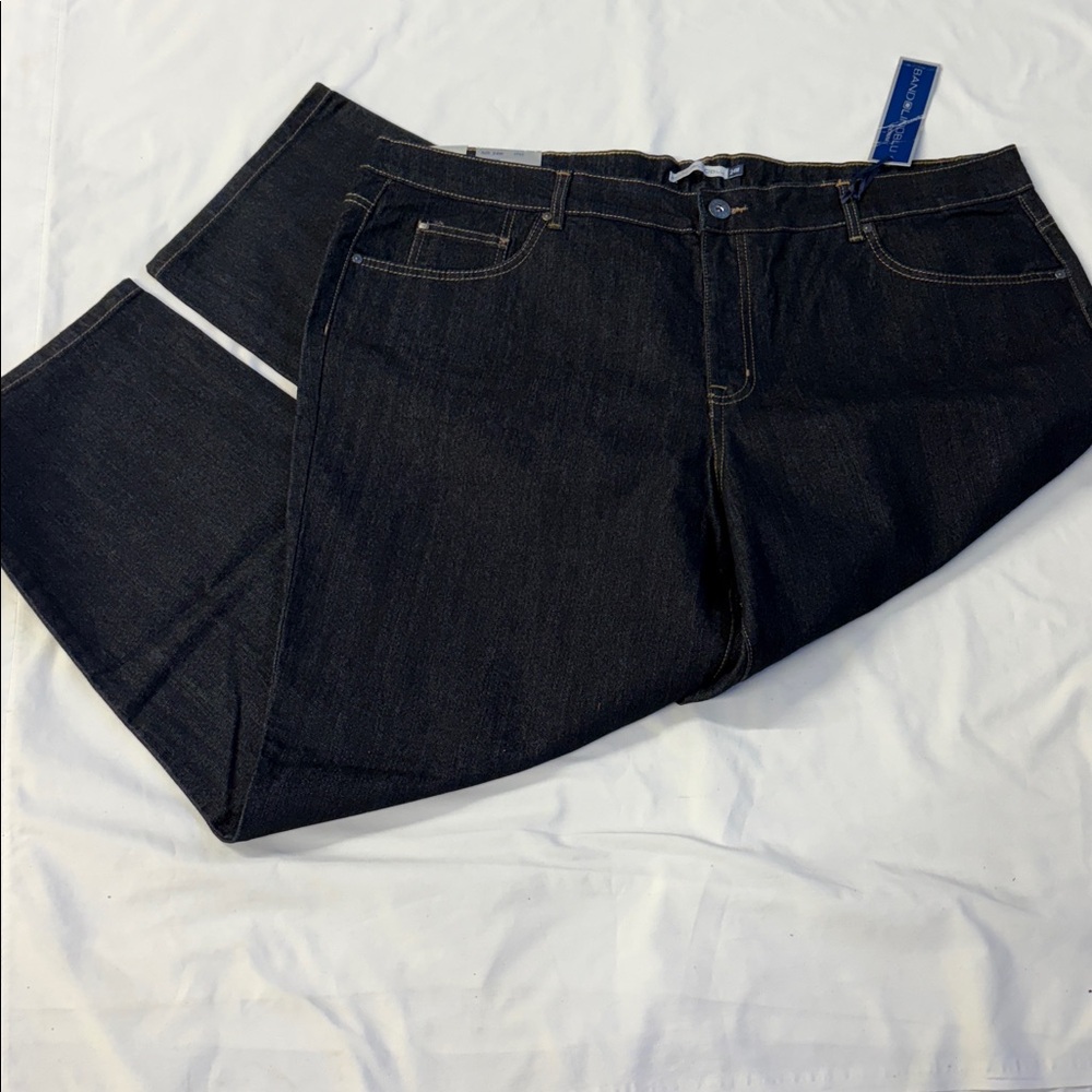 Bandolino Mandie Classic Fit Dark Blue Jeans sz 24W